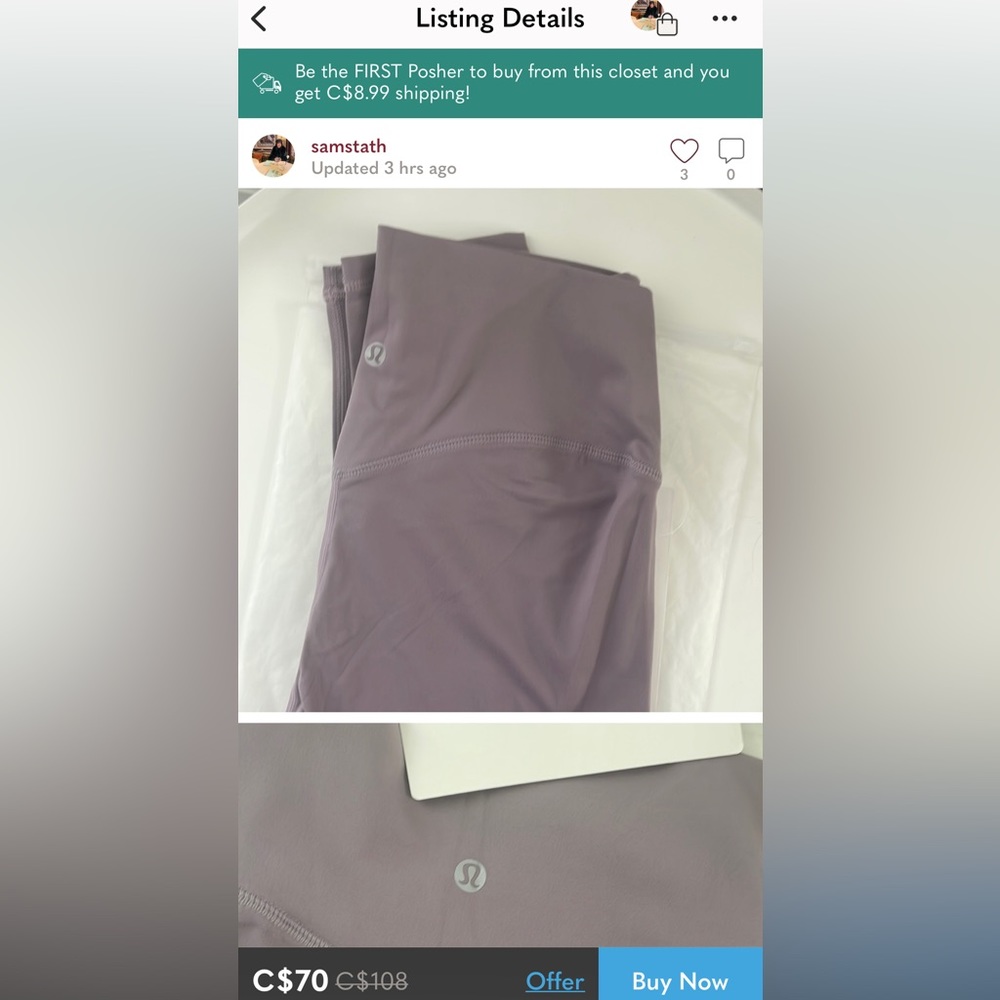 Fake Align Lululemon - Picture 4 of 16